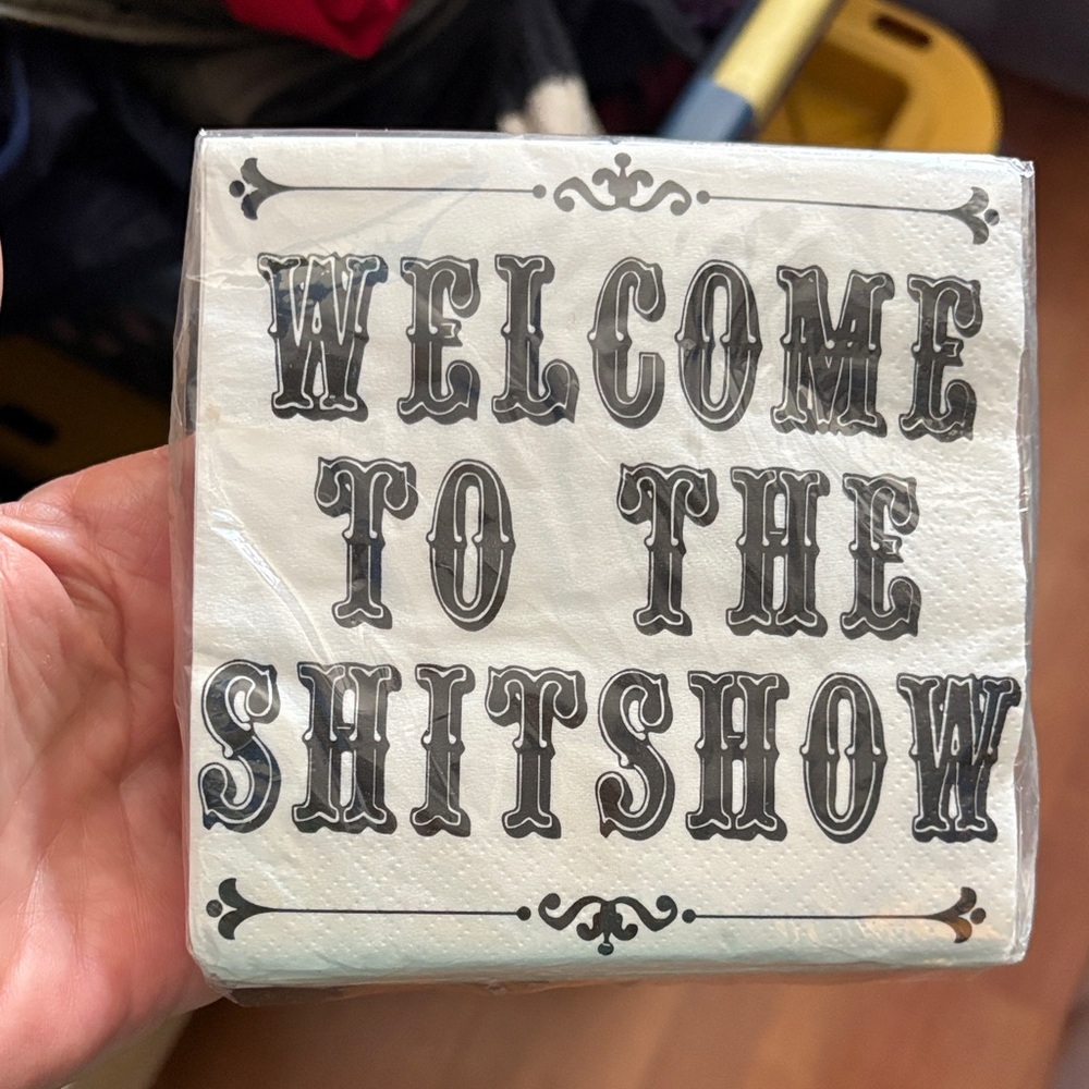 NWT sealed cocktail napkins